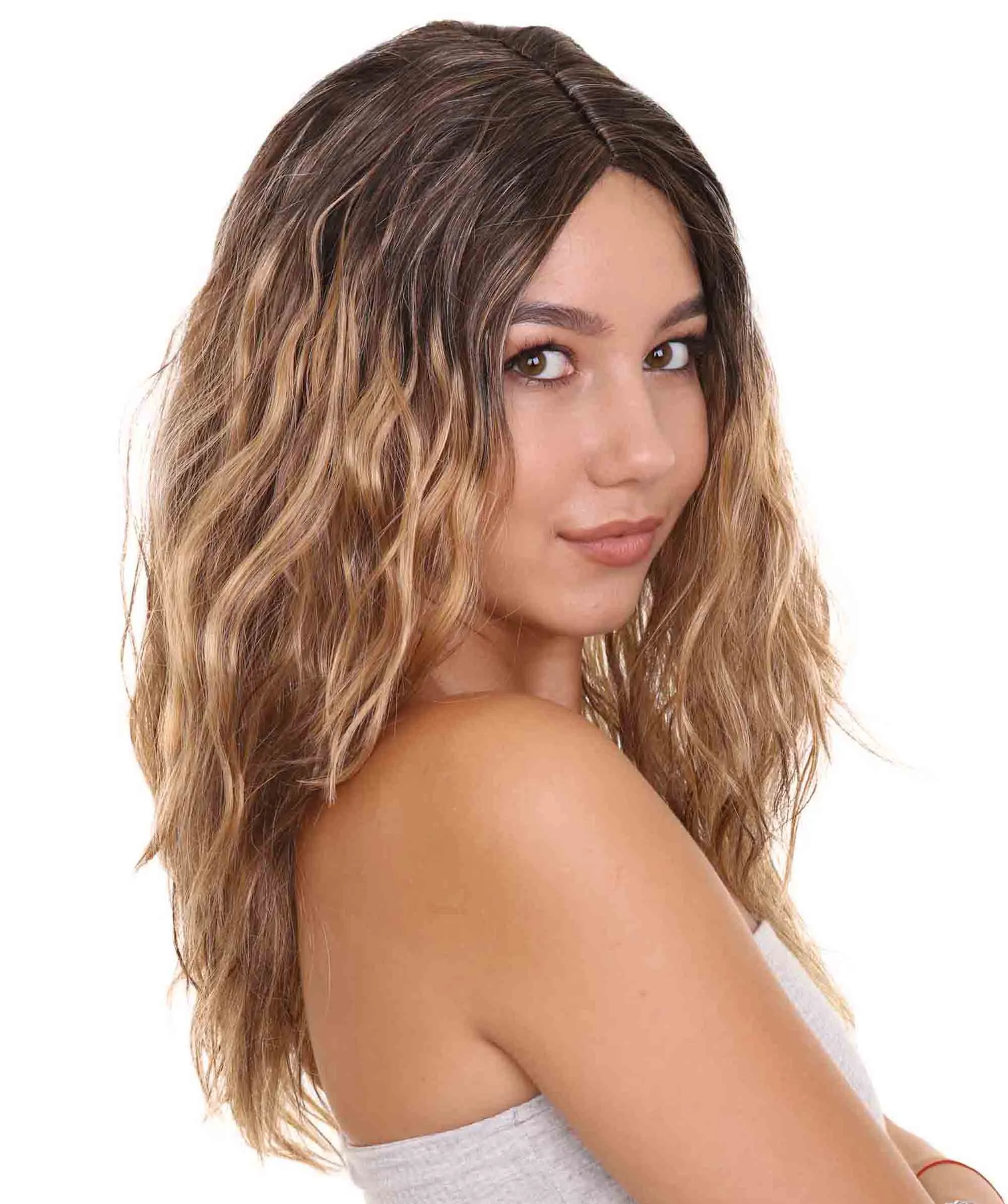 Celebrity Womens Wig | Party Ready Fancy Cosplay Halloween Wig | Premium Breathable Capless Cap