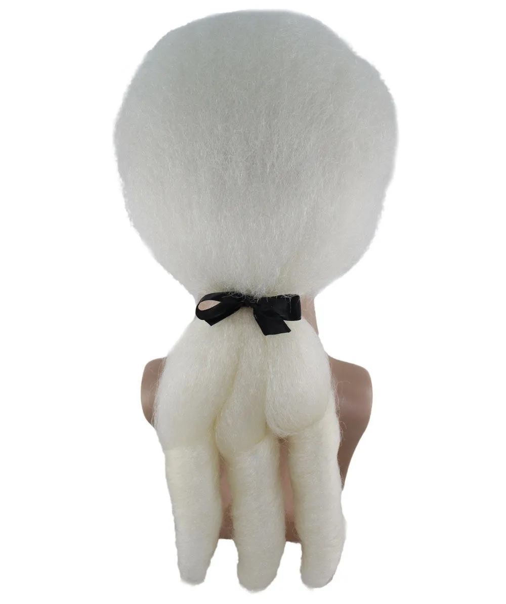 Colonial White Historical Wigs | Premium Breathable Capless Cap