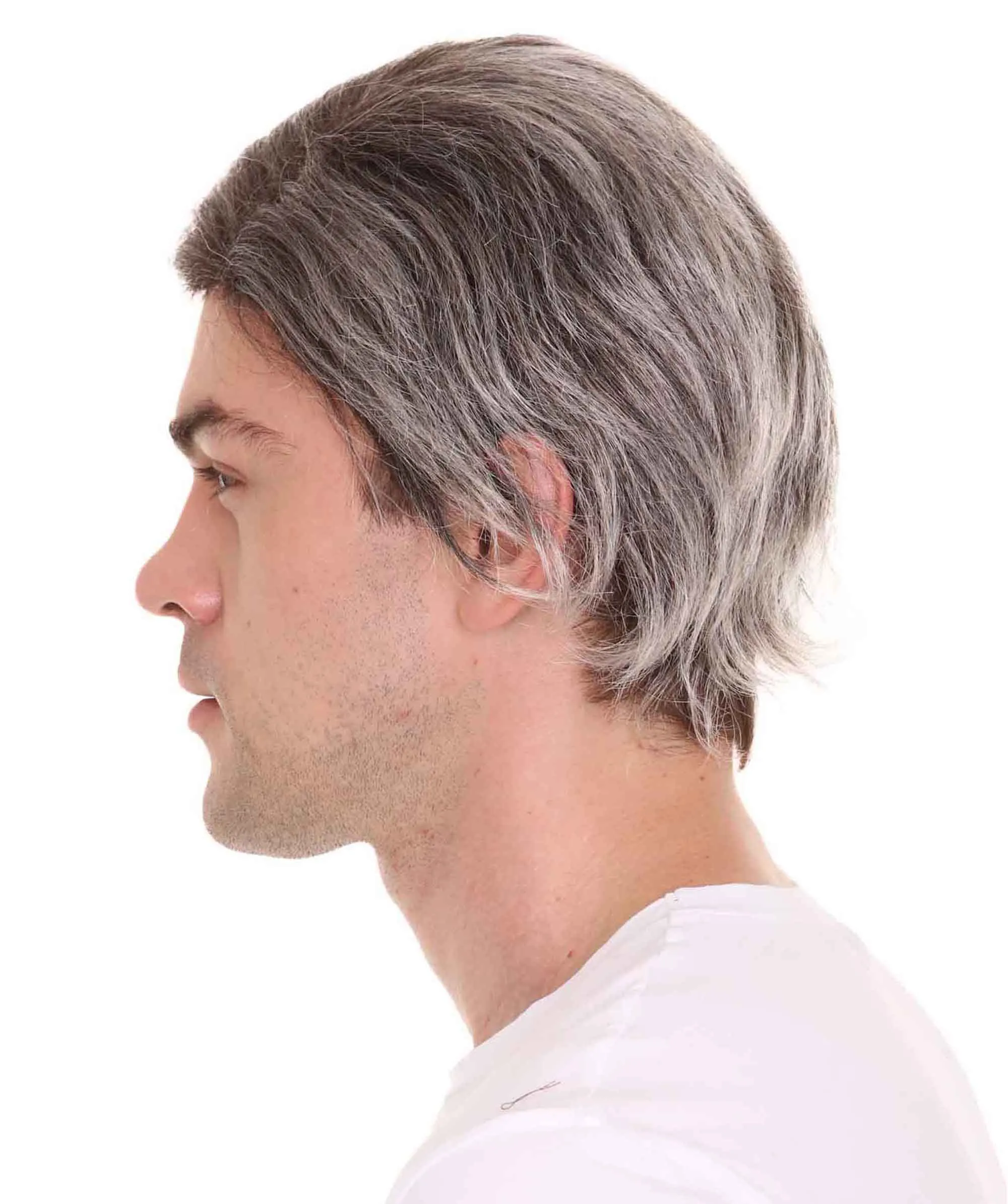 Comedian Wig | Mixed Color Celebrity Wigs | Premium Breathable Capless Cap