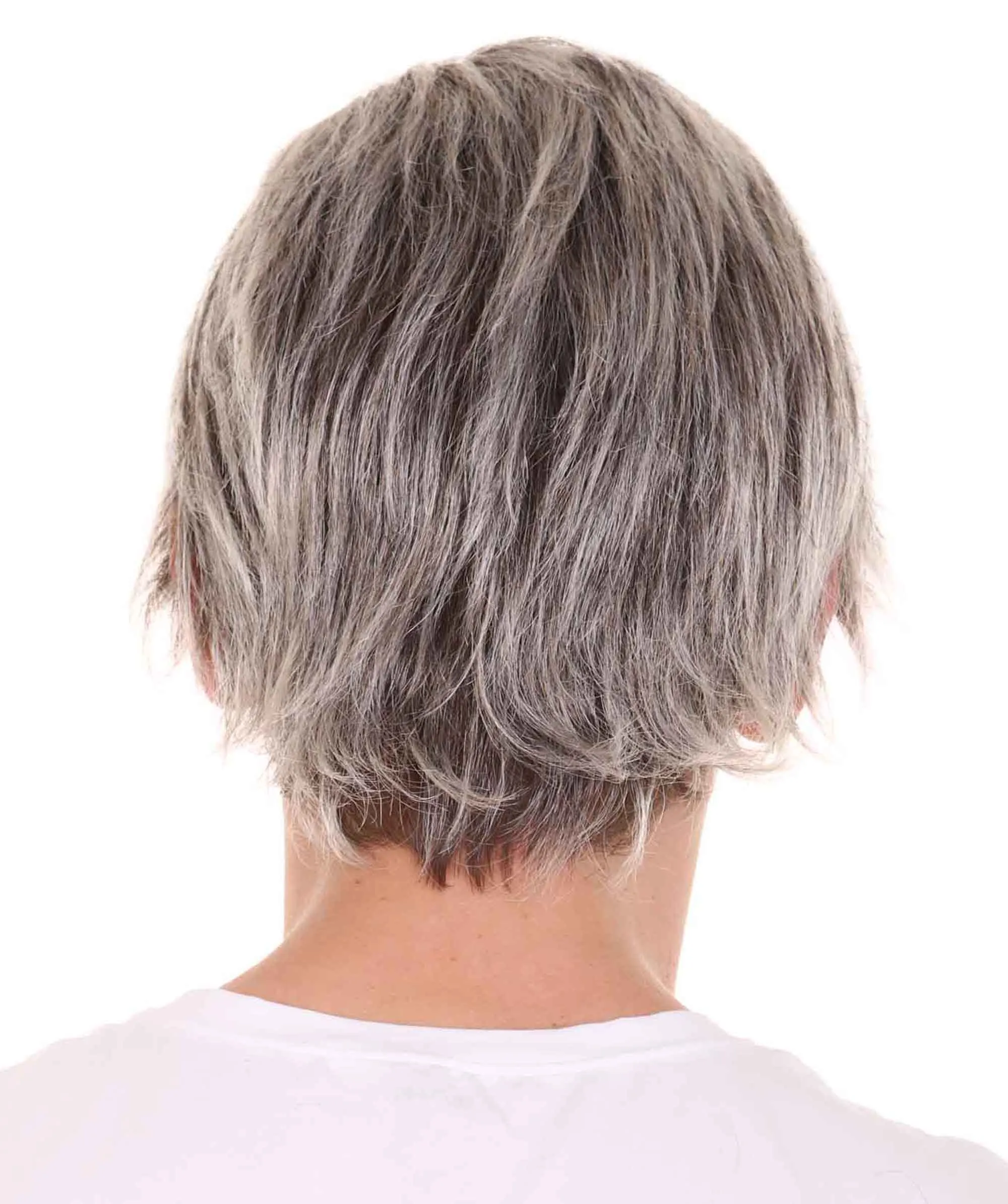 Comedian Wig | Mixed Color Celebrity Wigs | Premium Breathable Capless Cap