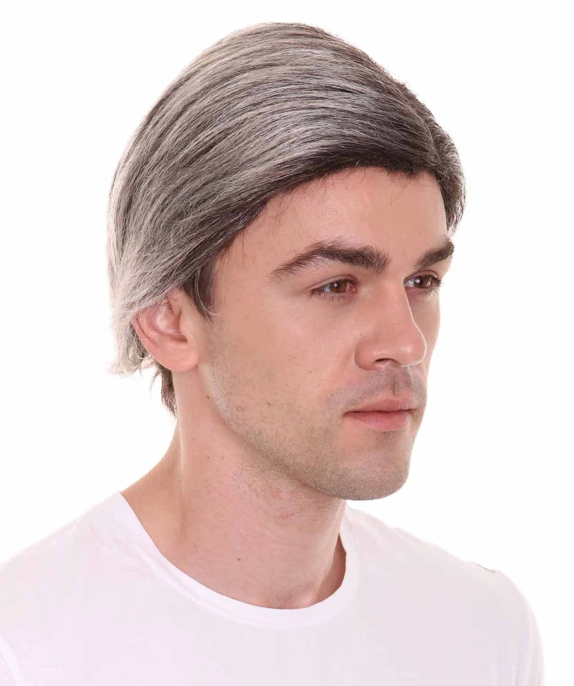 Comedian Wig | Mixed Color Celebrity Wigs | Premium Breathable Capless Cap