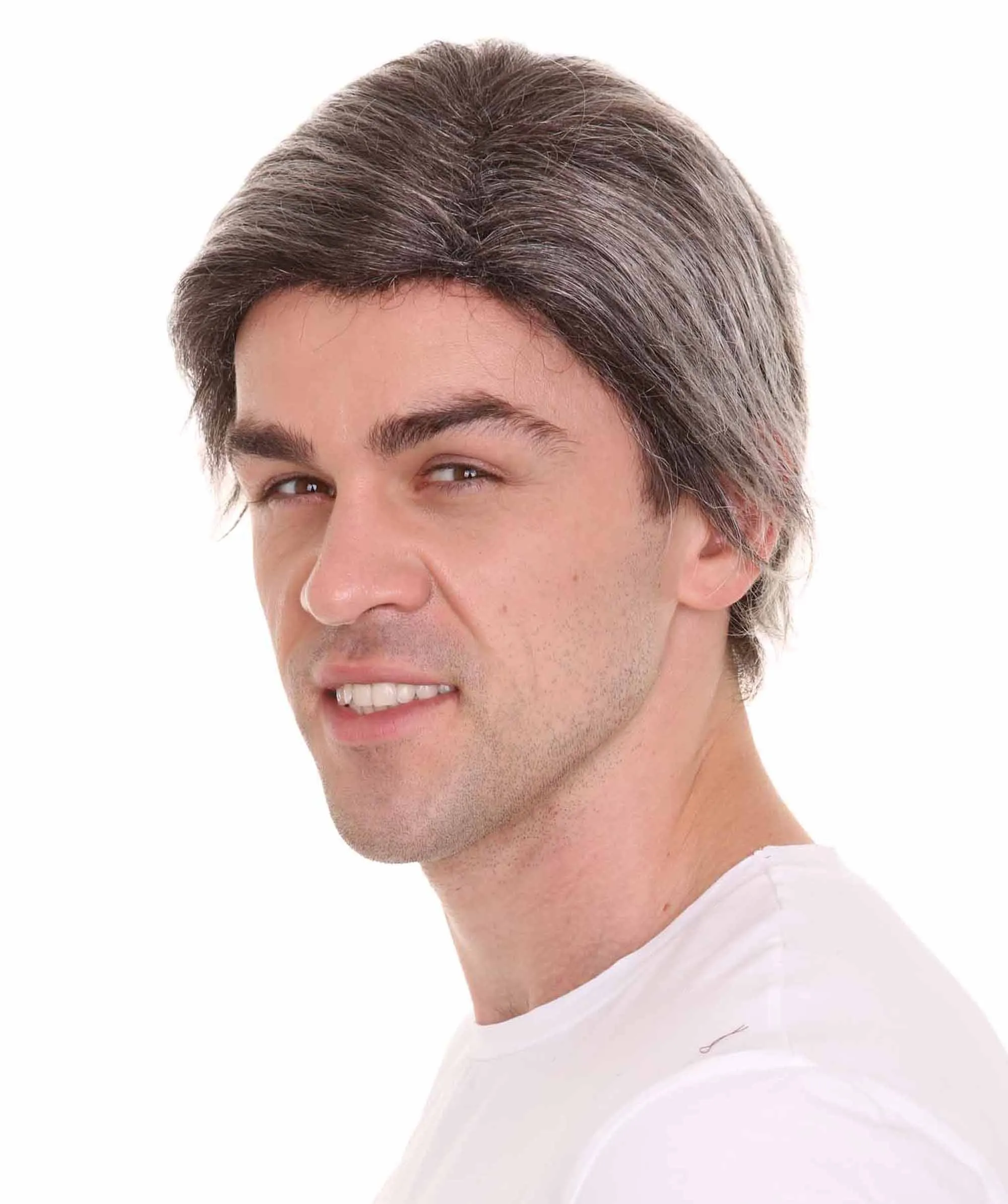 Comedian Wig | Mixed Color Celebrity Wigs | Premium Breathable Capless Cap