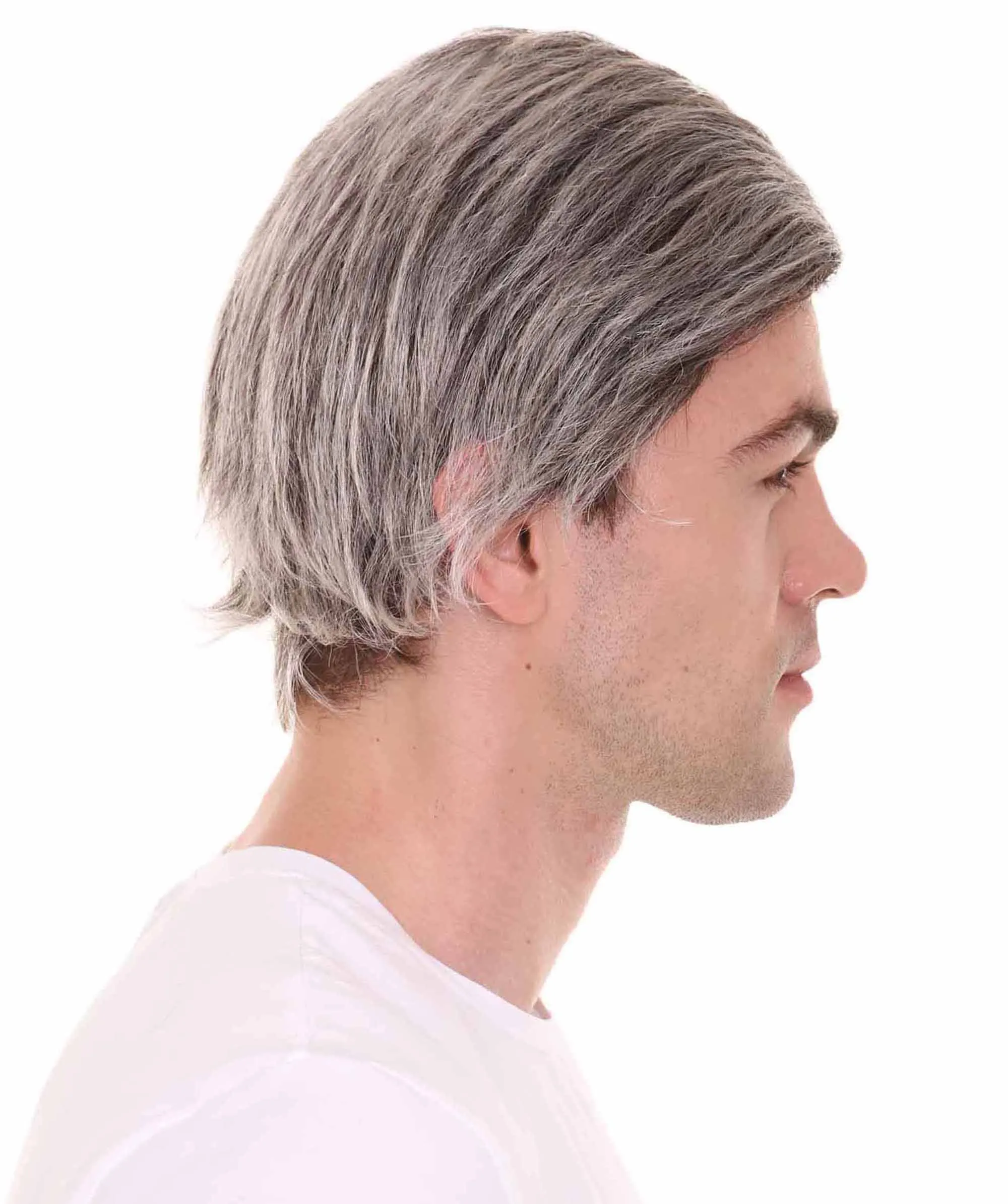 Comedian Wig | Mixed Color Celebrity Wigs | Premium Breathable Capless Cap