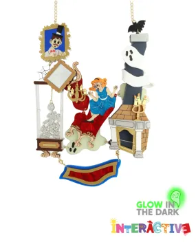 Creepy Enchanted House Necklace -Interactive- -glow in the dark-