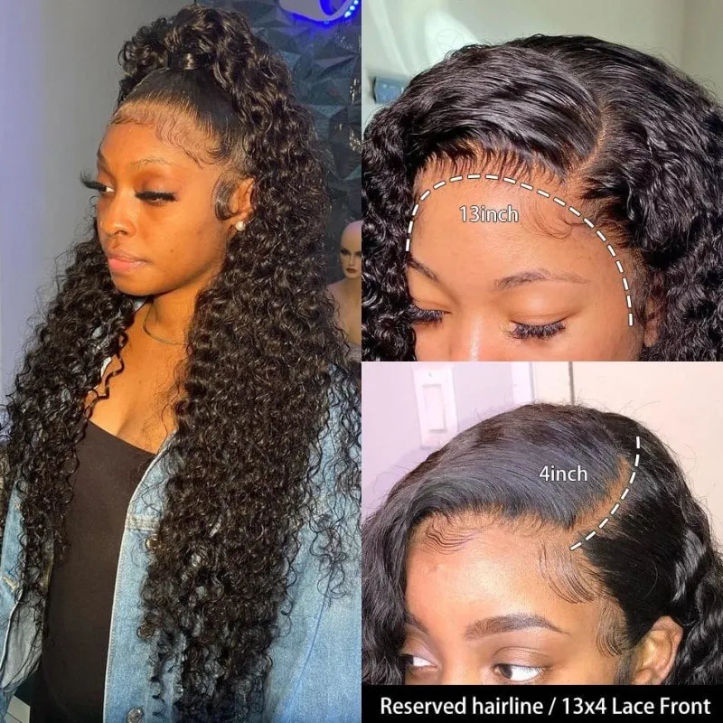 Deep Wave Lace Front Wig