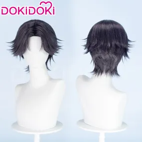 DokiDoki Anime Cosplay Wig Short Black Wig