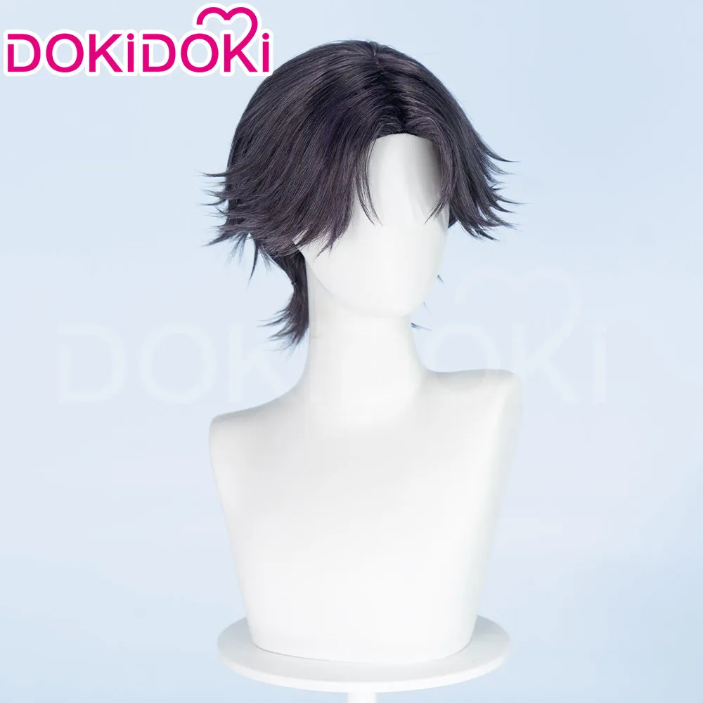 DokiDoki Anime Cosplay Wig Short Black Wig