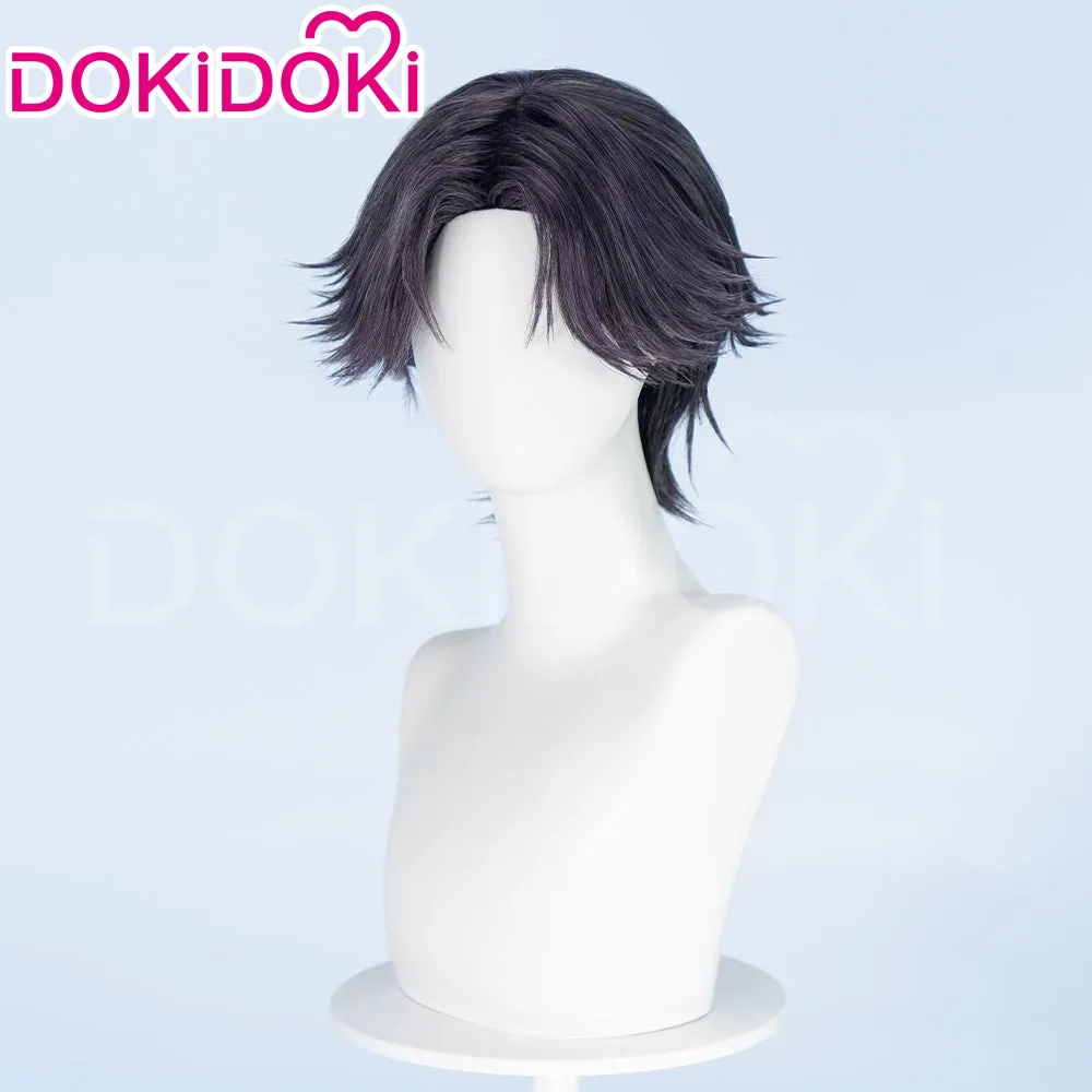 DokiDoki Anime Cosplay Wig Short Black Wig
