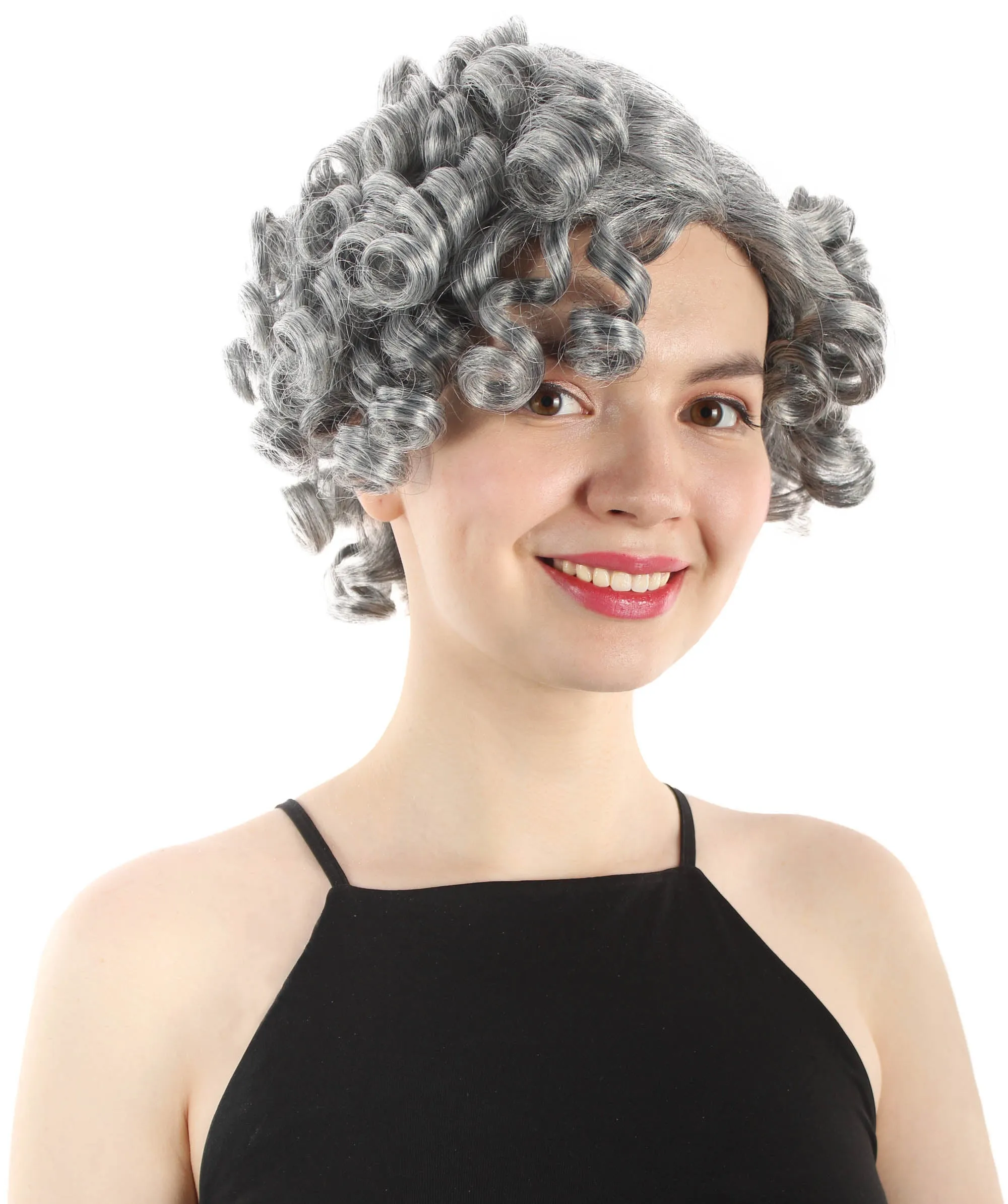 Doll Curly Womens Wig Collection | Character Cosplay Halloween Wig | Premium Breathable Capless Cap | HPO
