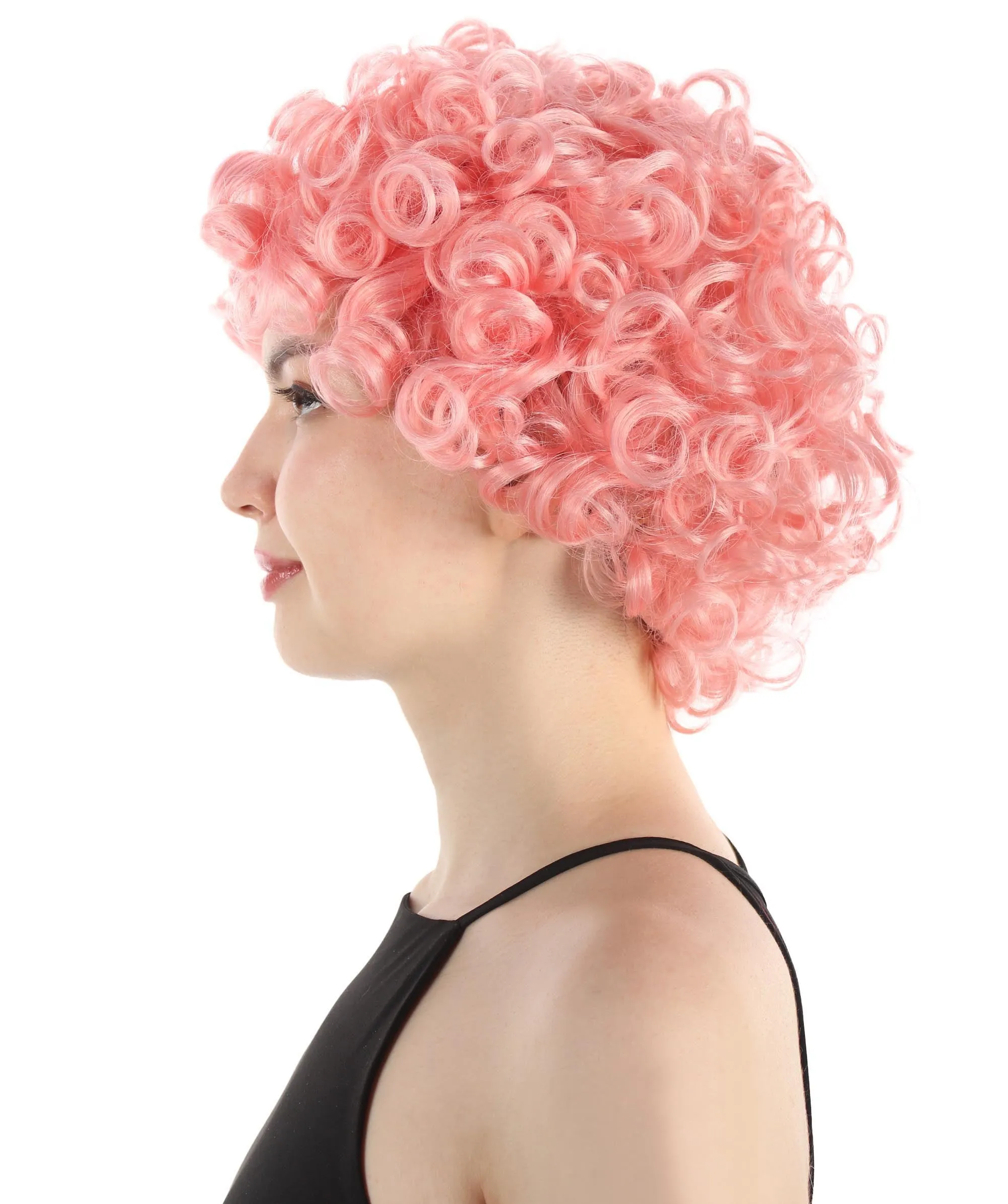 Doll Curly Womens Wig Collection | Character Cosplay Halloween Wig | Premium Breathable Capless Cap | HPO