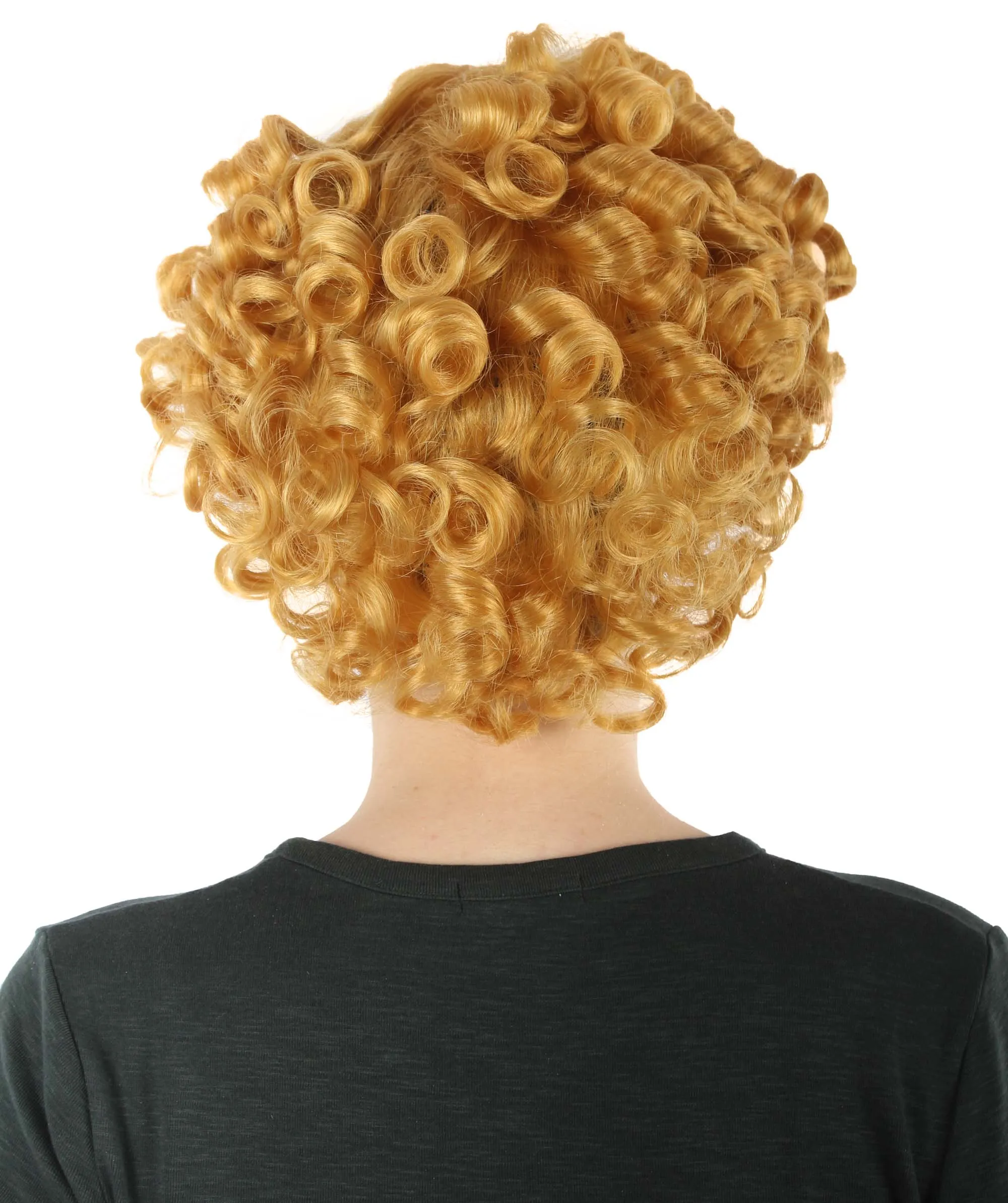 Doll Curly Womens Wig Collection | Character Cosplay Halloween Wig | Premium Breathable Capless Cap | HPO