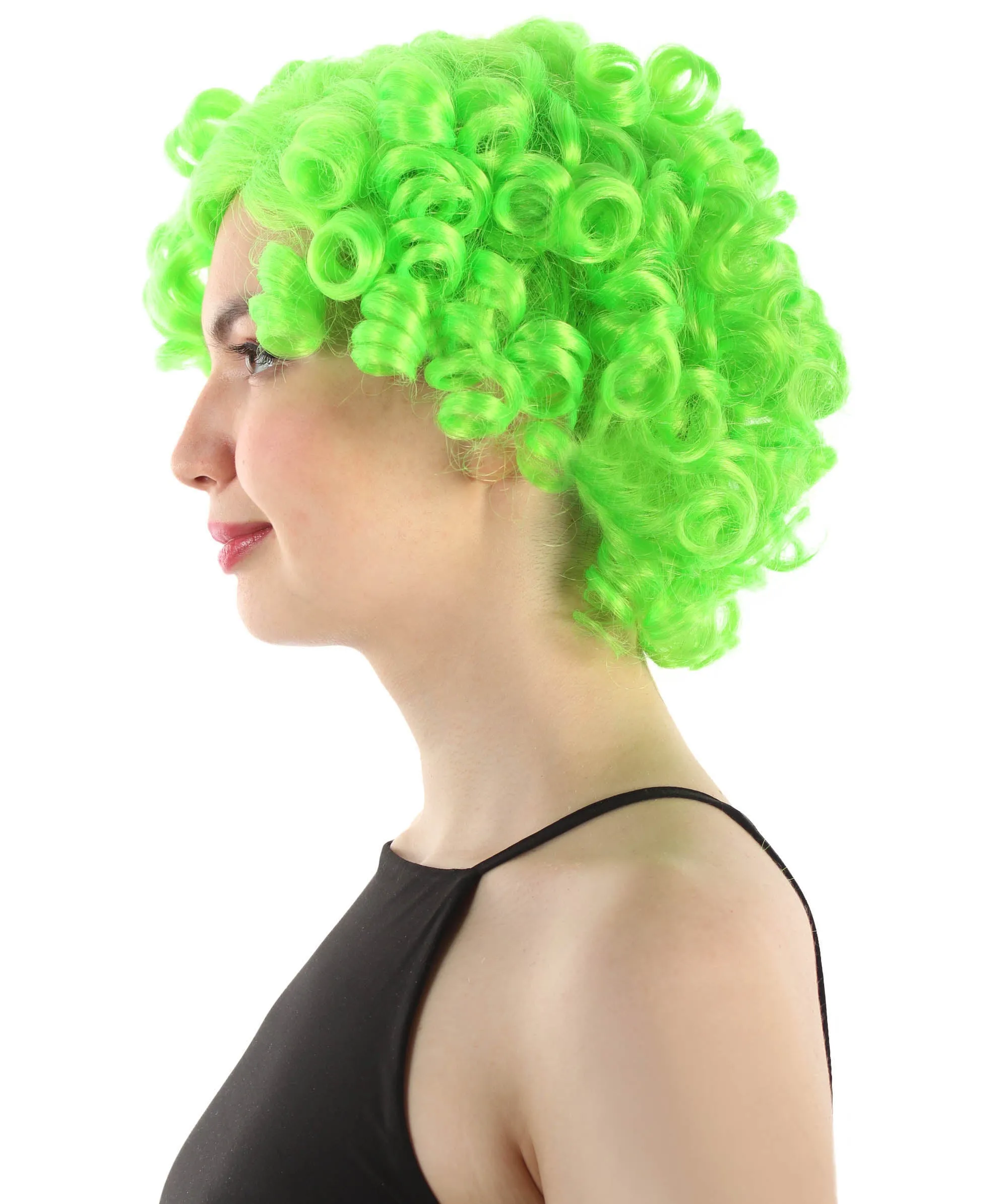 Doll Curly Womens Wig Collection | Character Cosplay Halloween Wig | Premium Breathable Capless Cap | HPO