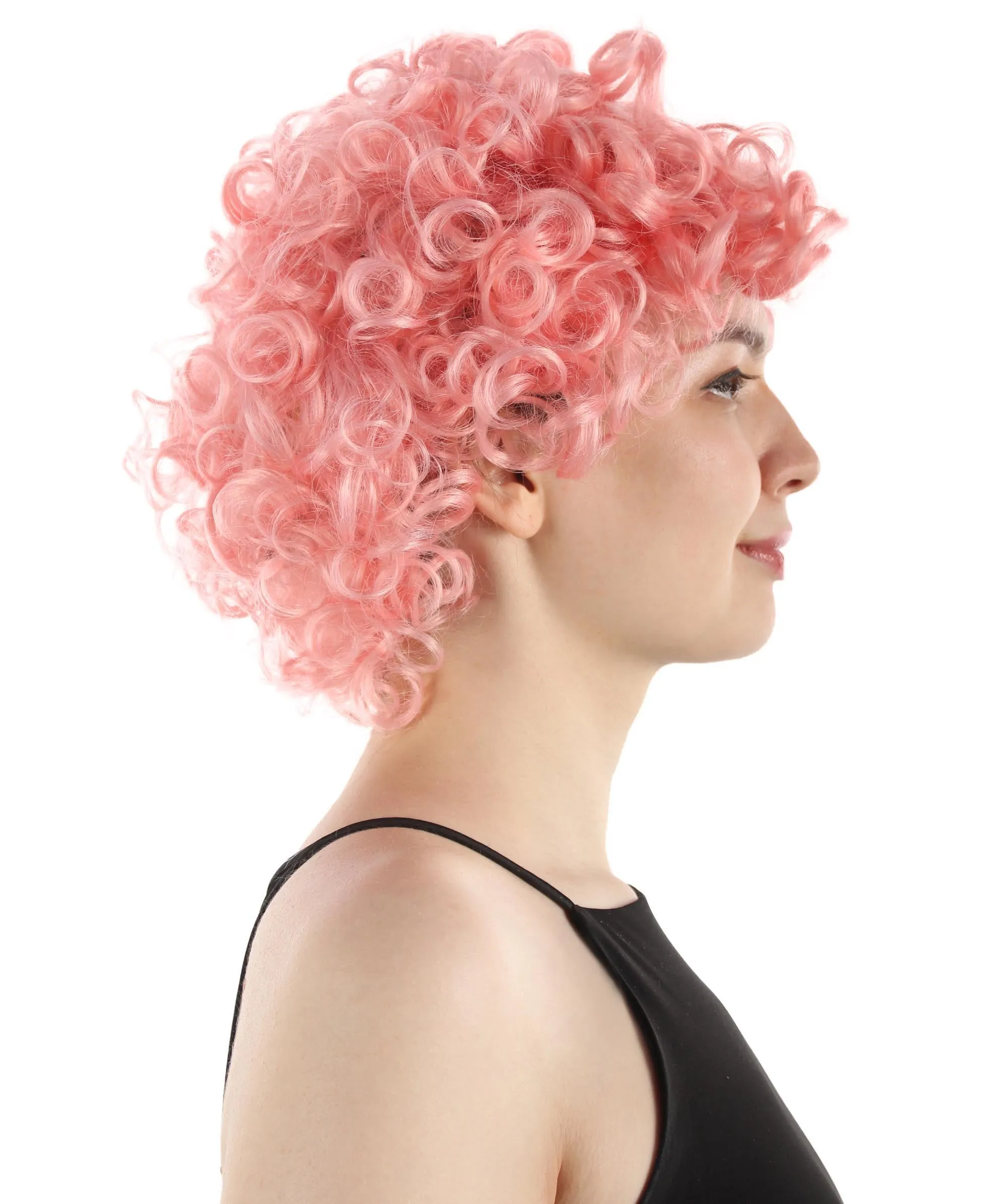 Doll Curly Womens Wig Collection | Character Cosplay Halloween Wig | Premium Breathable Capless Cap | HPO
