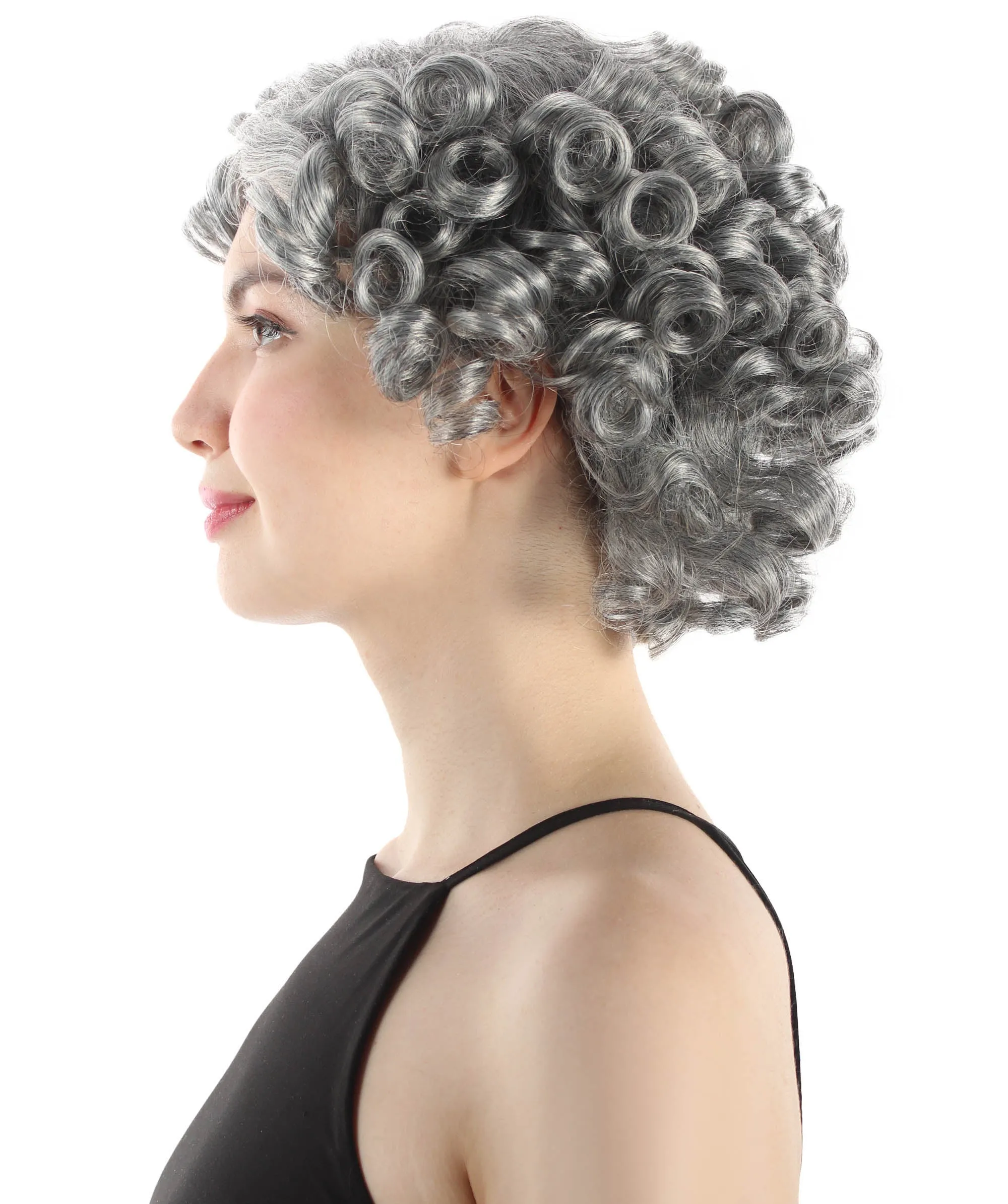 Doll Curly Womens Wig Collection | Character Cosplay Halloween Wig | Premium Breathable Capless Cap | HPO