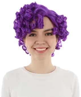 Doll Curly Womens Wig Collection | Character Cosplay Halloween Wig | Premium Breathable Capless Cap | HPO