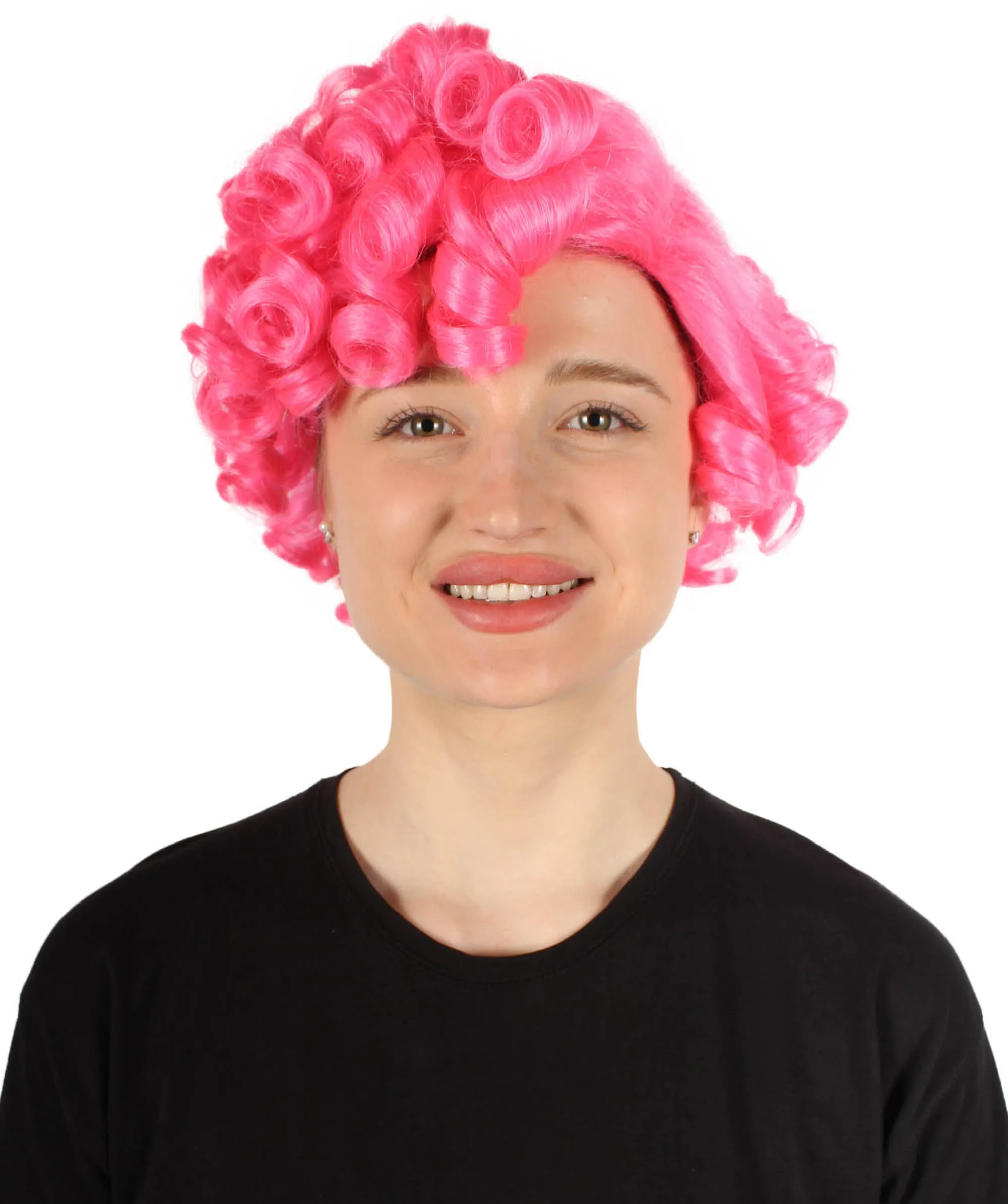 Doll Curly Womens Wig Collection | Character Cosplay Halloween Wig | Premium Breathable Capless Cap | HPO