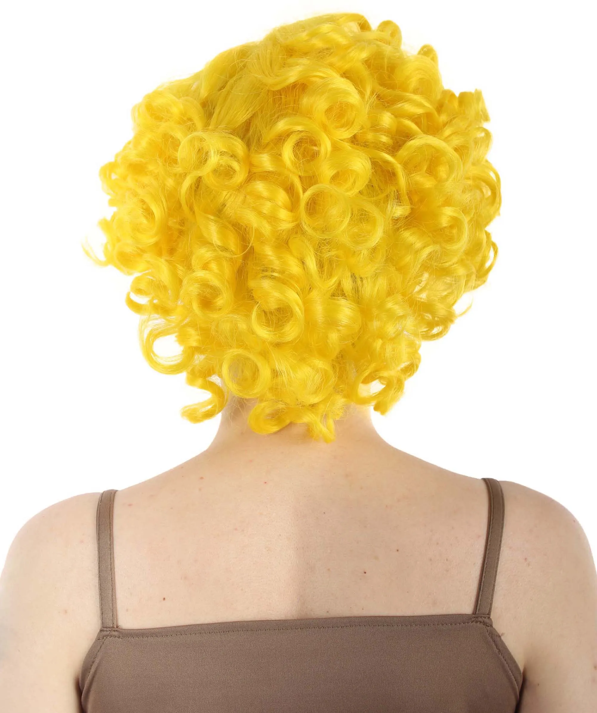 Doll Curly Womens Wig Collection | Character Cosplay Halloween Wig | Premium Breathable Capless Cap | HPO