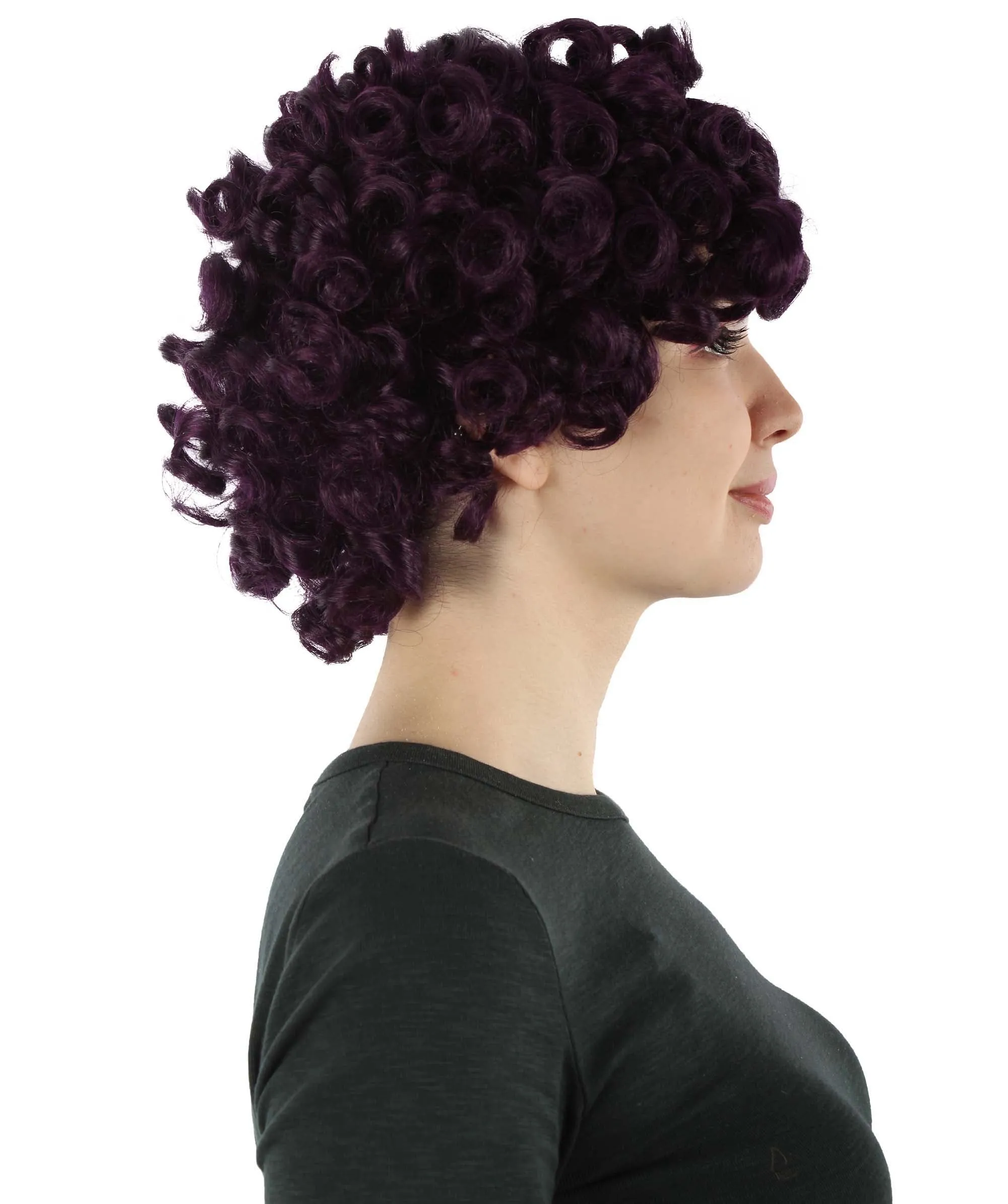 Doll Curly Womens Wig Collection | Character Cosplay Halloween Wig | Premium Breathable Capless Cap | HPO