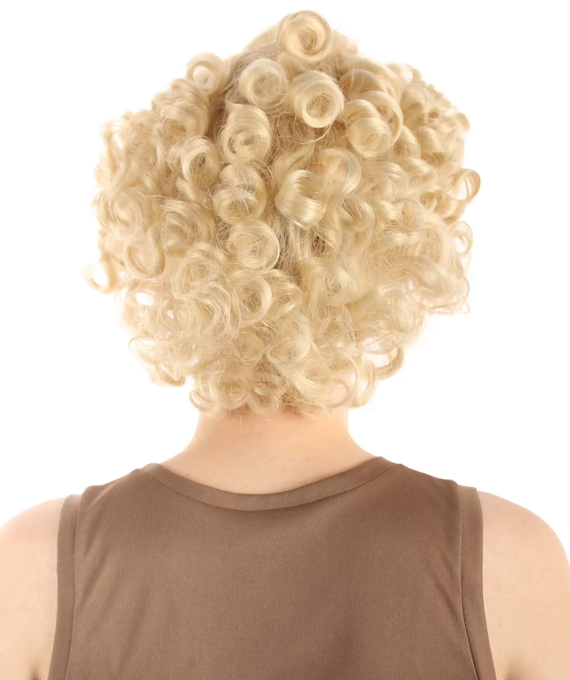 Doll Curly Womens Wig Collection | Character Cosplay Halloween Wig | Premium Breathable Capless Cap | HPO