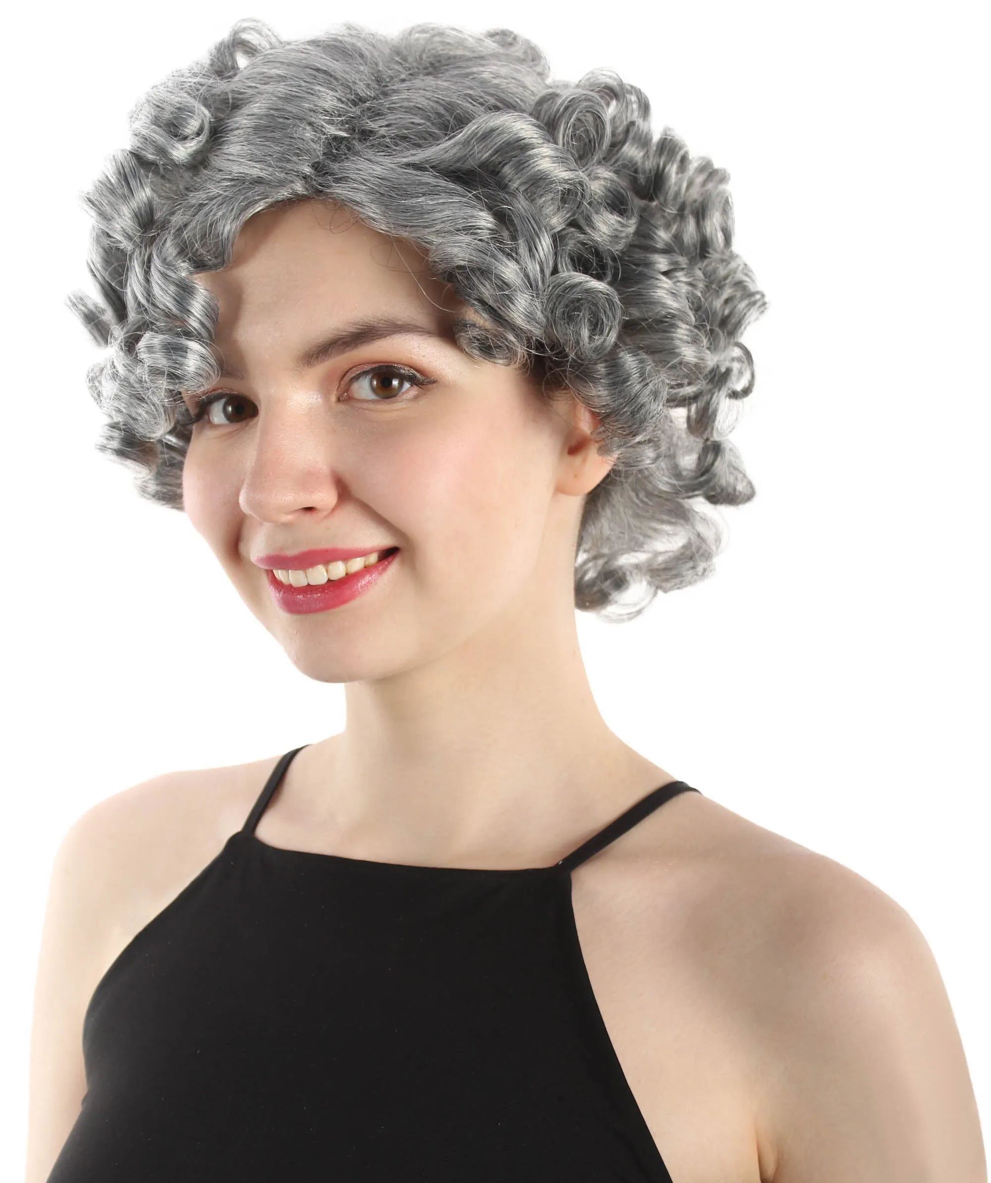Doll Curly Womens Wig Collection | Character Cosplay Halloween Wig | Premium Breathable Capless Cap | HPO