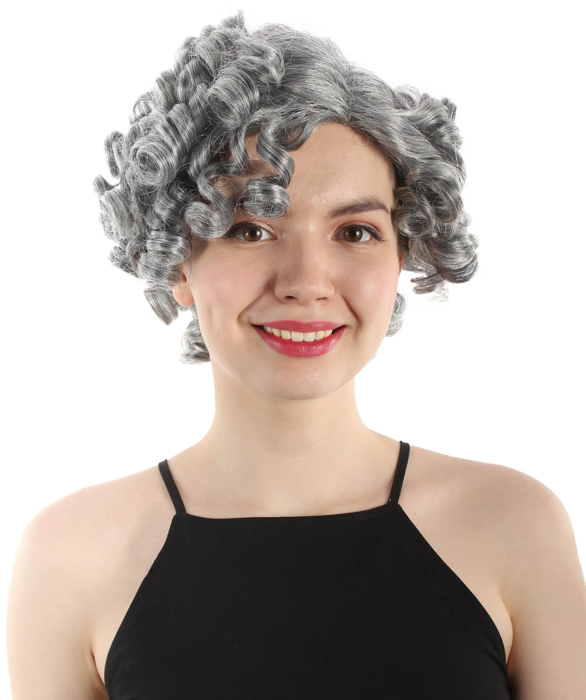 Doll Curly Womens Wig Collection | Character Cosplay Halloween Wig | Premium Breathable Capless Cap | HPO