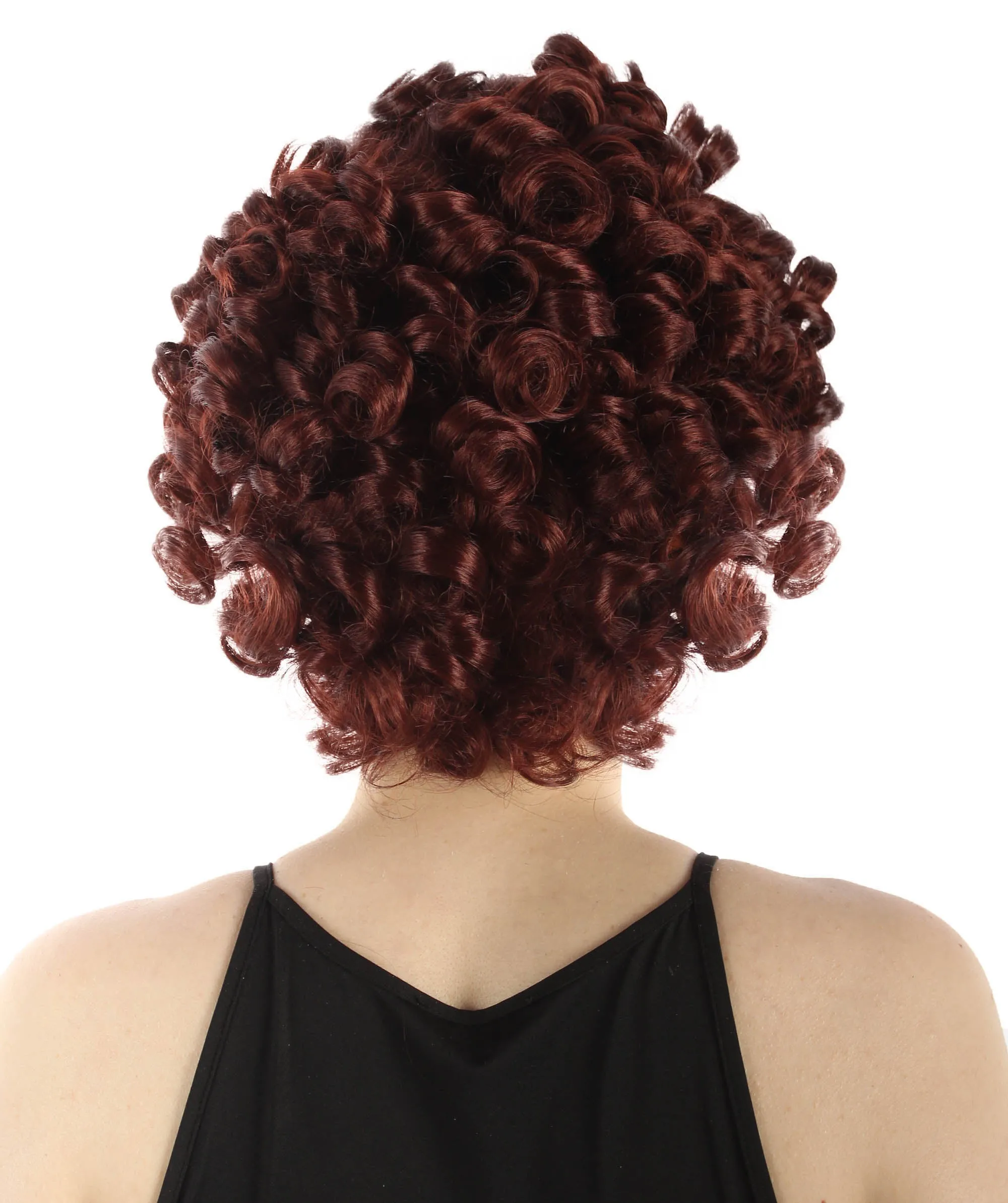 Doll Curly Womens Wig Collection | Character Cosplay Halloween Wig | Premium Breathable Capless Cap | HPO