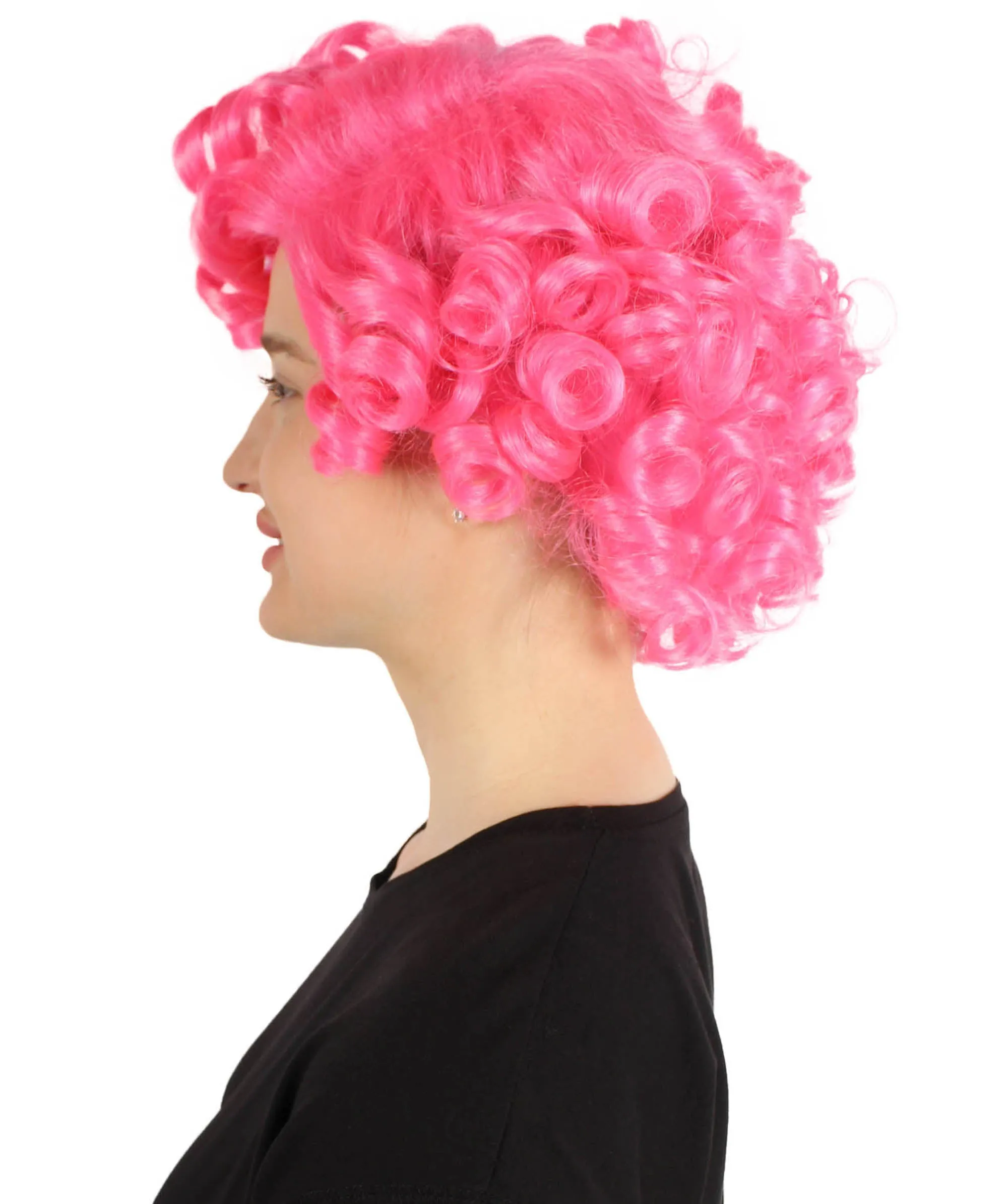Doll Curly Womens Wig Collection | Character Cosplay Halloween Wig | Premium Breathable Capless Cap | HPO