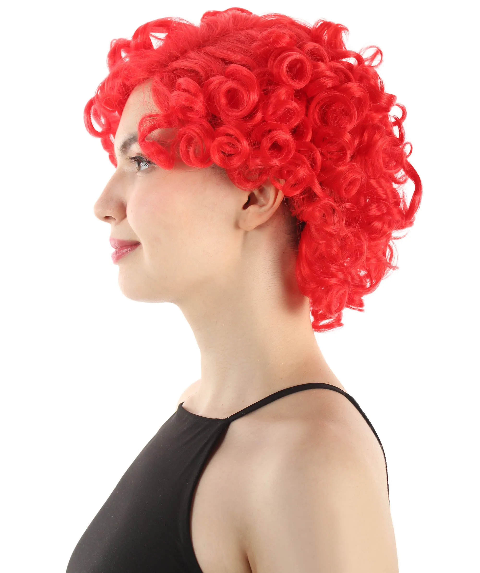Doll Curly Womens Wig Collection | Character Cosplay Halloween Wig | Premium Breathable Capless Cap | HPO
