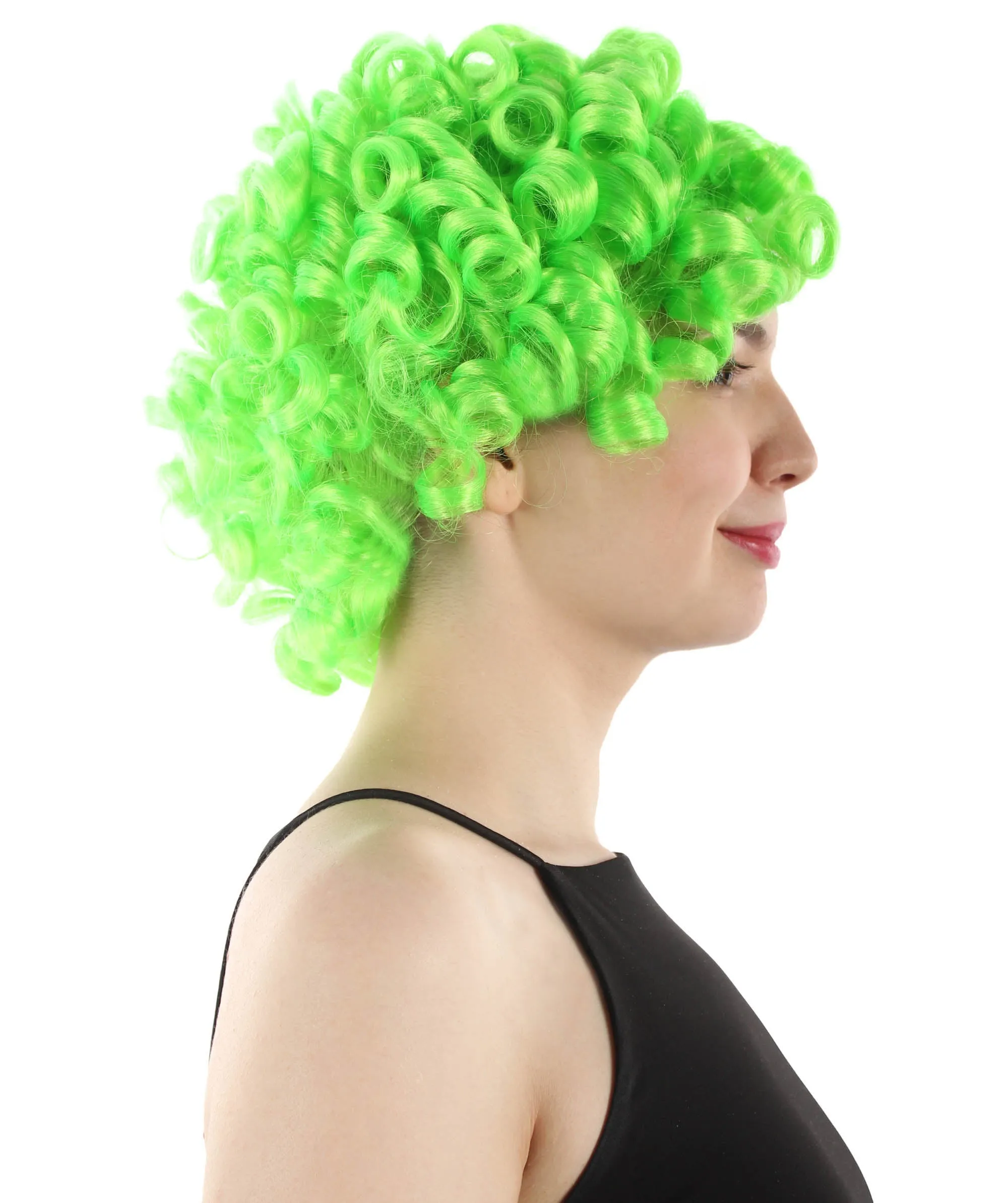 Doll Curly Womens Wig Collection | Character Cosplay Halloween Wig | Premium Breathable Capless Cap | HPO