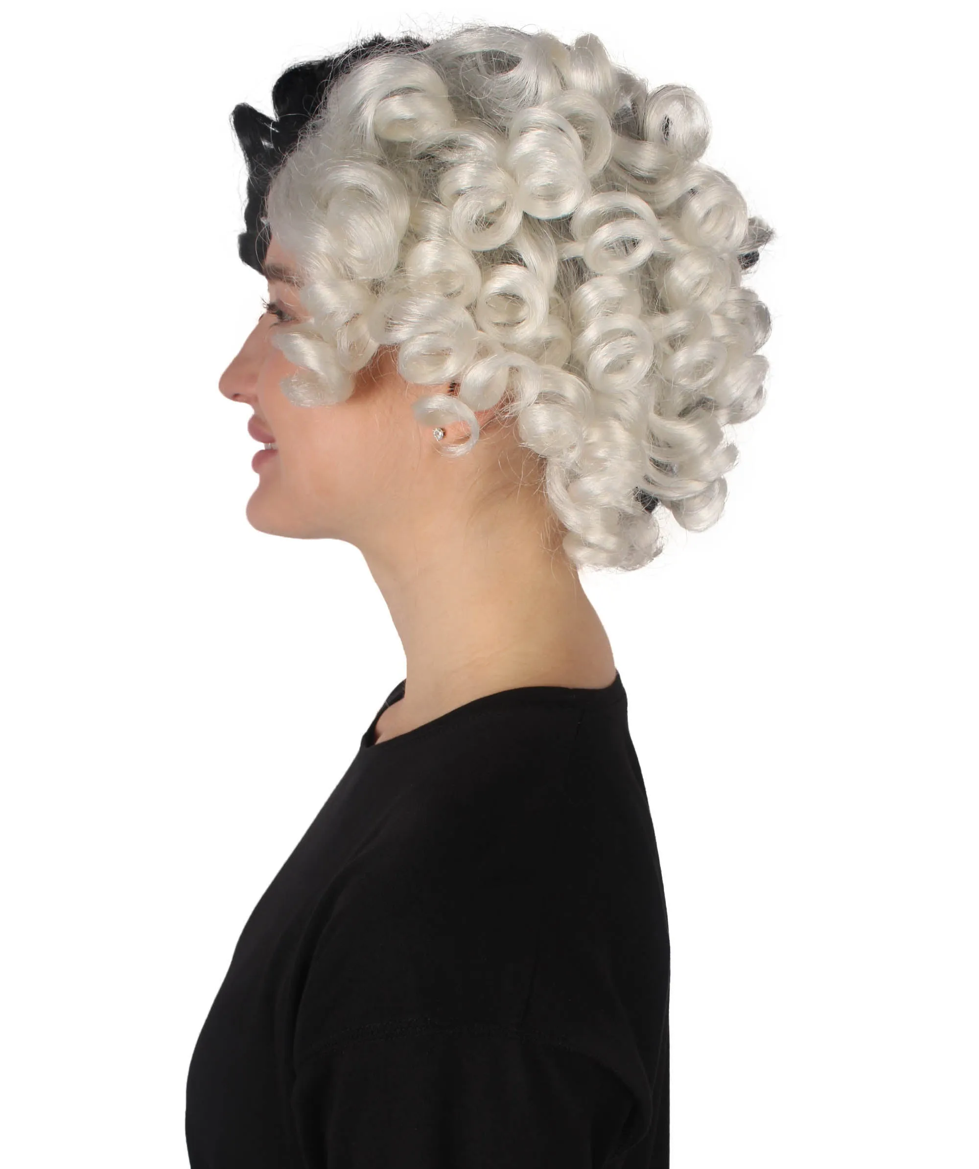 Doll Curly Womens Wig Collection | Character Cosplay Halloween Wig | Premium Breathable Capless Cap | HPO