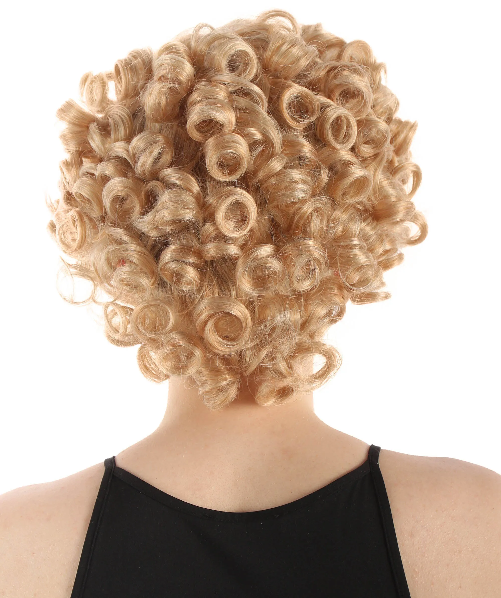 Doll Curly Womens Wig Collection | Character Cosplay Halloween Wig | Premium Breathable Capless Cap | HPO