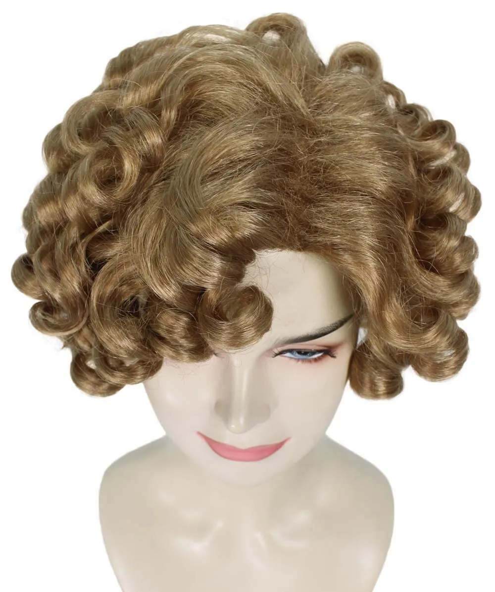 Doll Curly Womens Wig Collection | Character Cosplay Halloween Wig | Premium Breathable Capless Cap | HPO