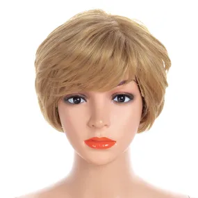 European Women’s Natural Realistic Wigs Fashion Synthetic Wig Fake Hair