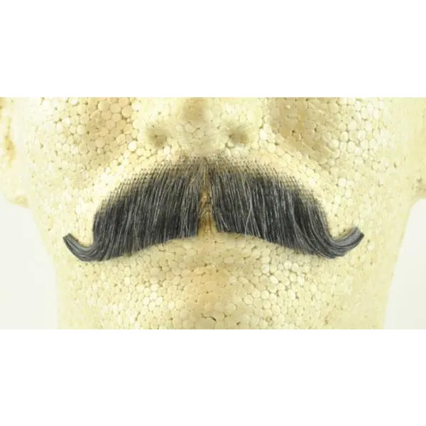 Fake European Mustache - 100% Human Hair