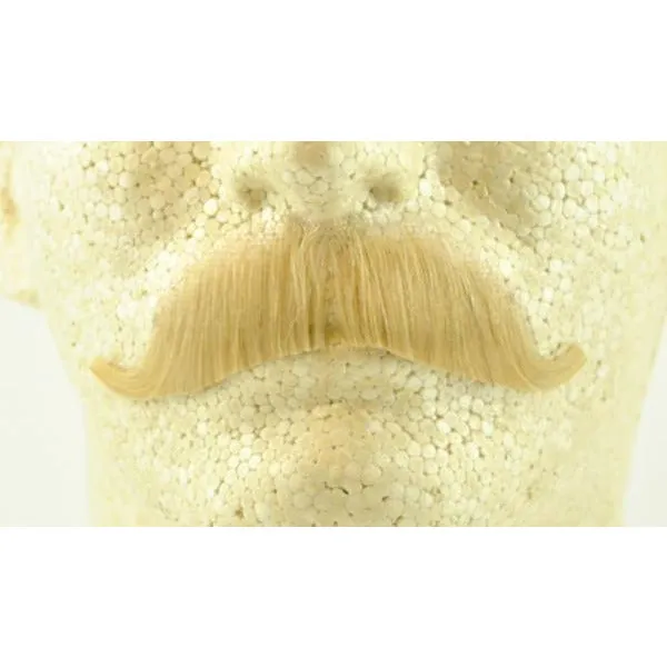 Fake European Mustache - 100% Human Hair