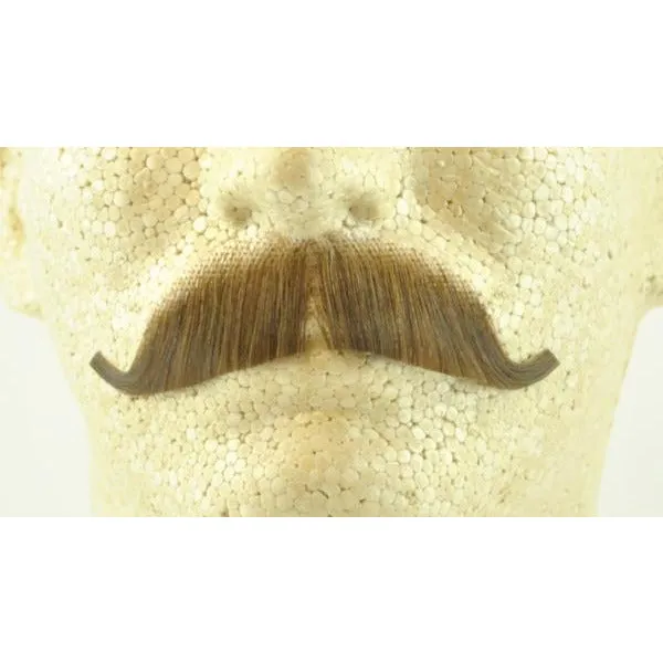 Fake European Mustache - 100% Human Hair
