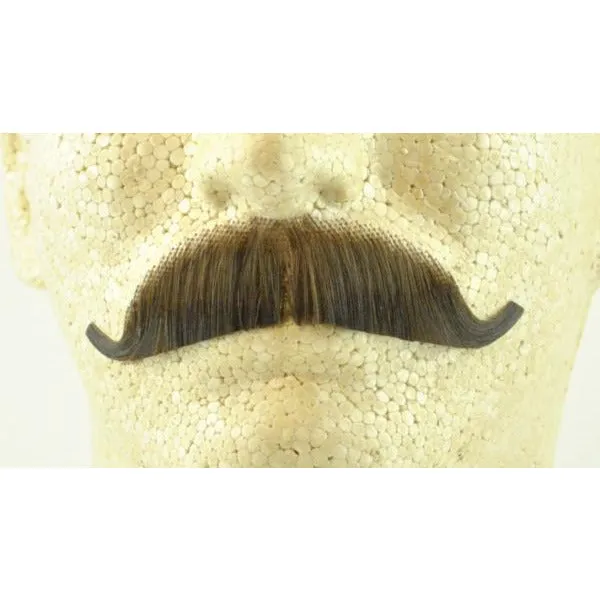 Fake European Mustache - 100% Human Hair