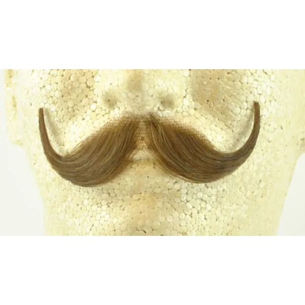 Fake Handlebar Mustache 2013 - 100% Human Hair