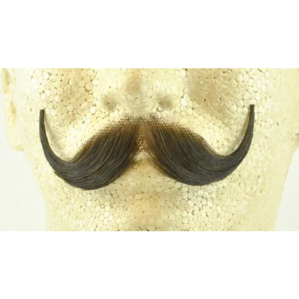 Fake Handlebar Mustache 2013 - 100% Human Hair