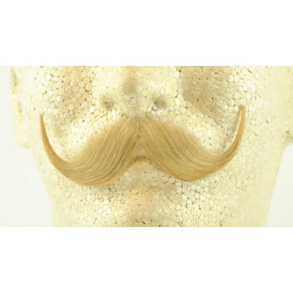 Fake Handlebar Mustache 2013 - 100% Human Hair