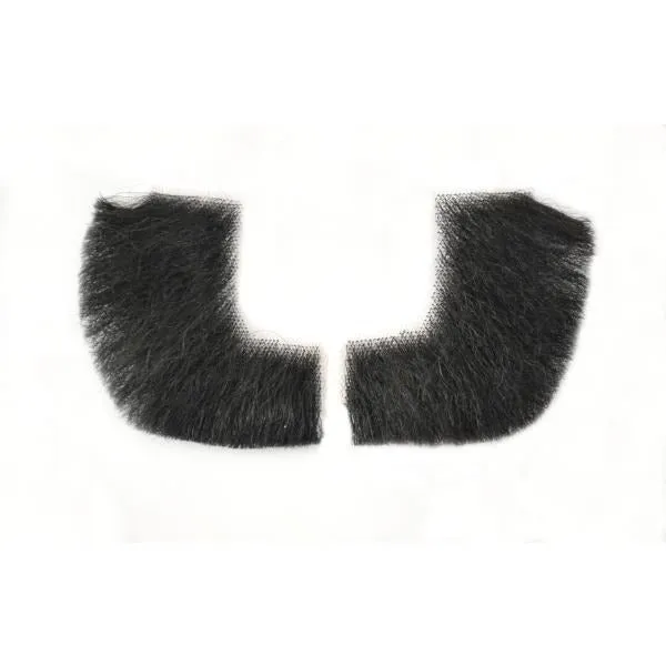 Fake Sideburns 2019 - 100% Human Hair