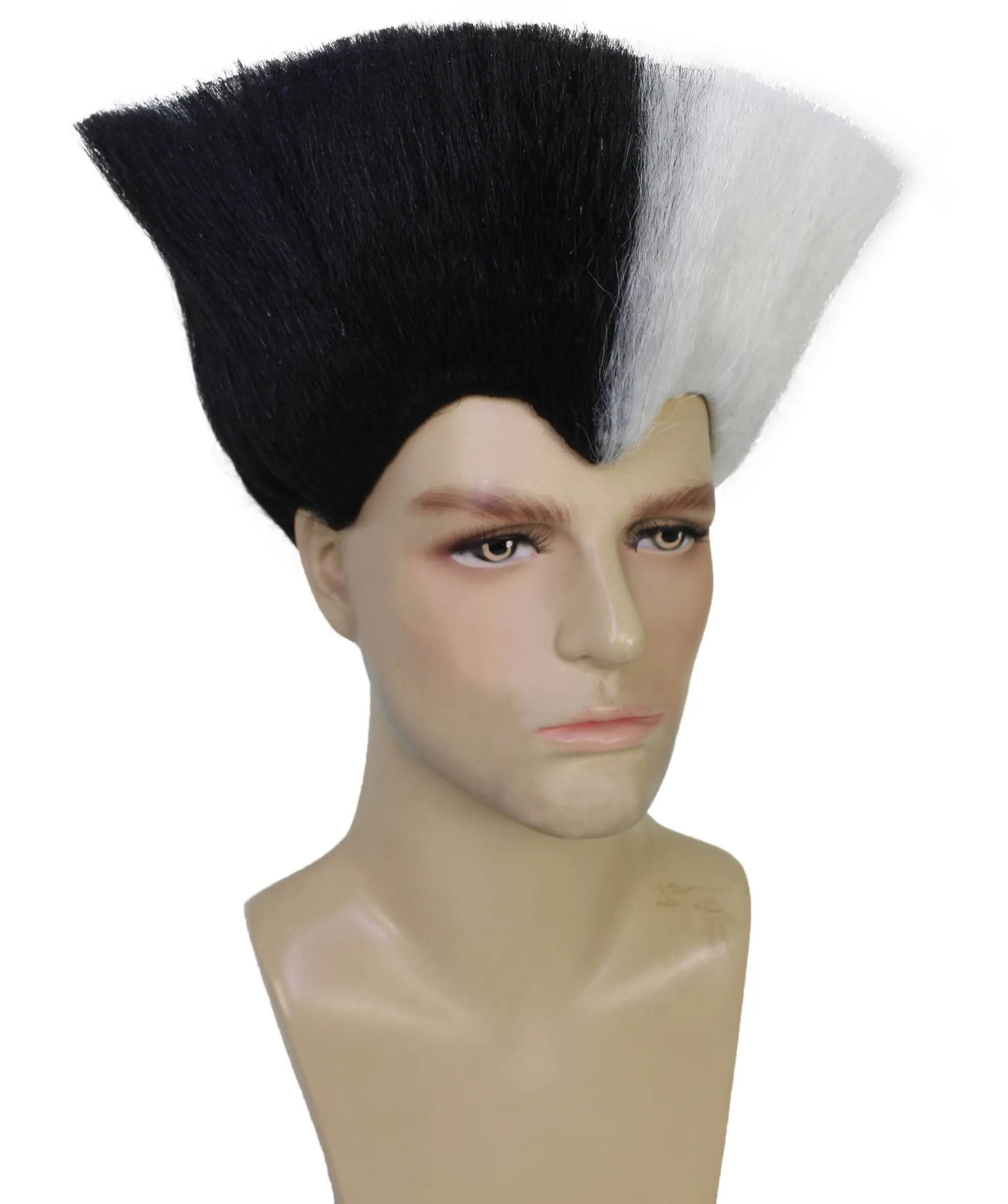 Fighter Game Wig | Men's Short Length Electric Multiple Color Straight Spiked Cosplay Wig