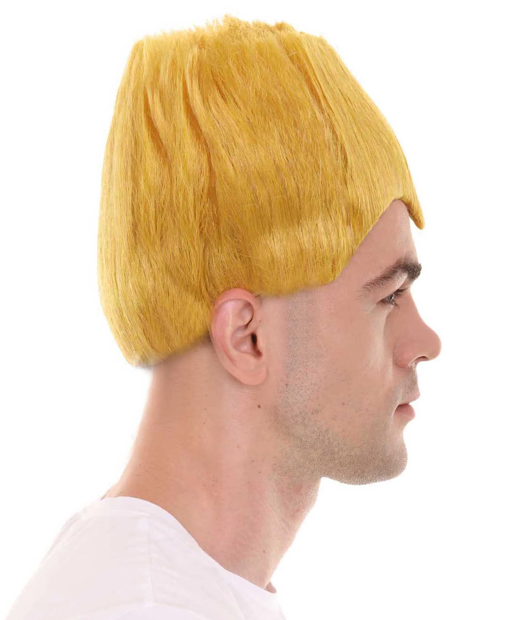 Fighter Game Wig | Men's Short Length Electric Multiple Color Straight Spiked Cosplay Wig