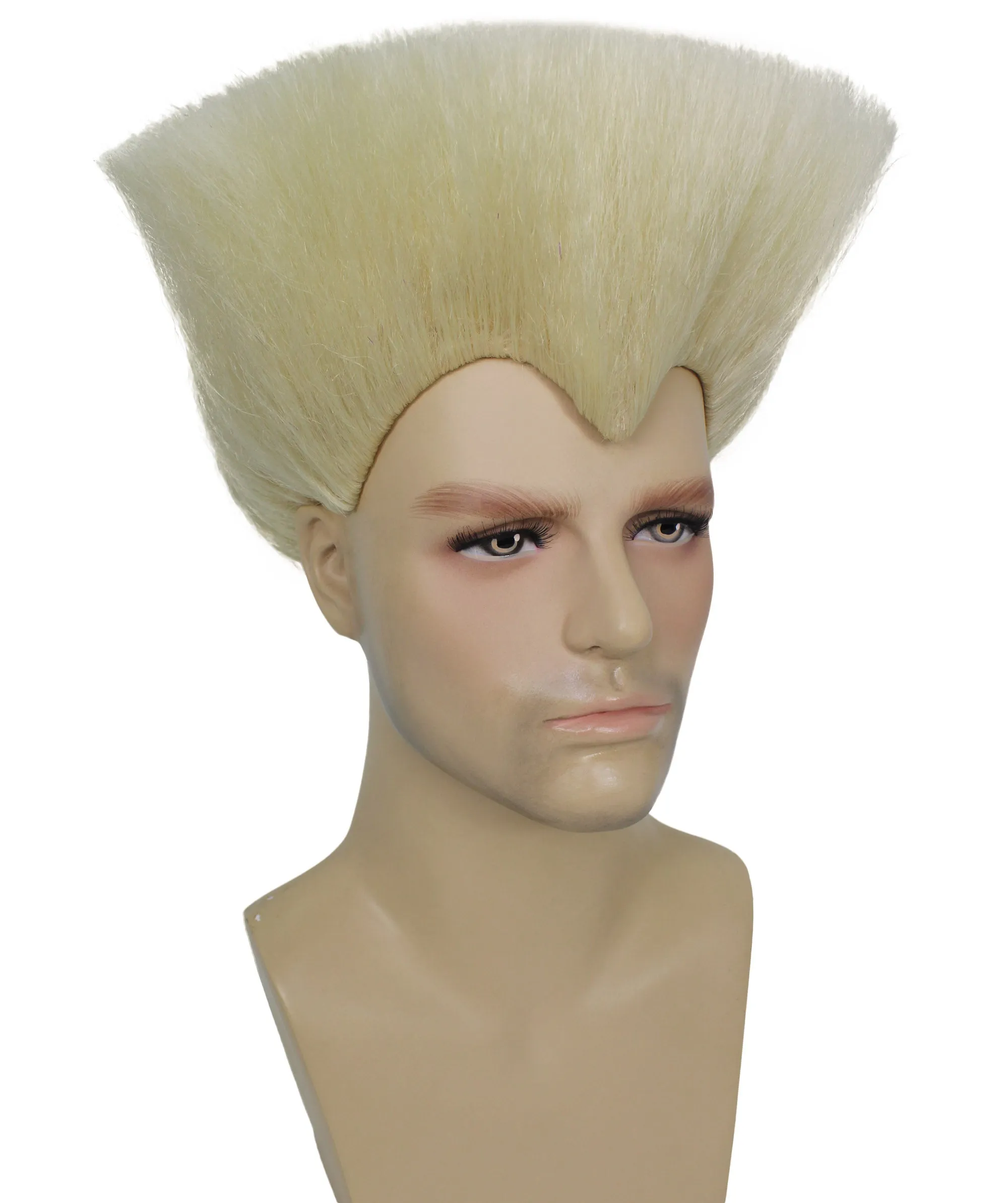 Fighter Game Wig | Men's Short Length Electric Multiple Color Straight Spiked Cosplay Wig