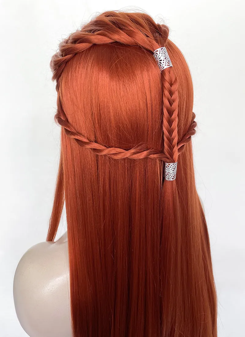 Ginger Braided Yaki Lace Front Synthetic Wig LF2140