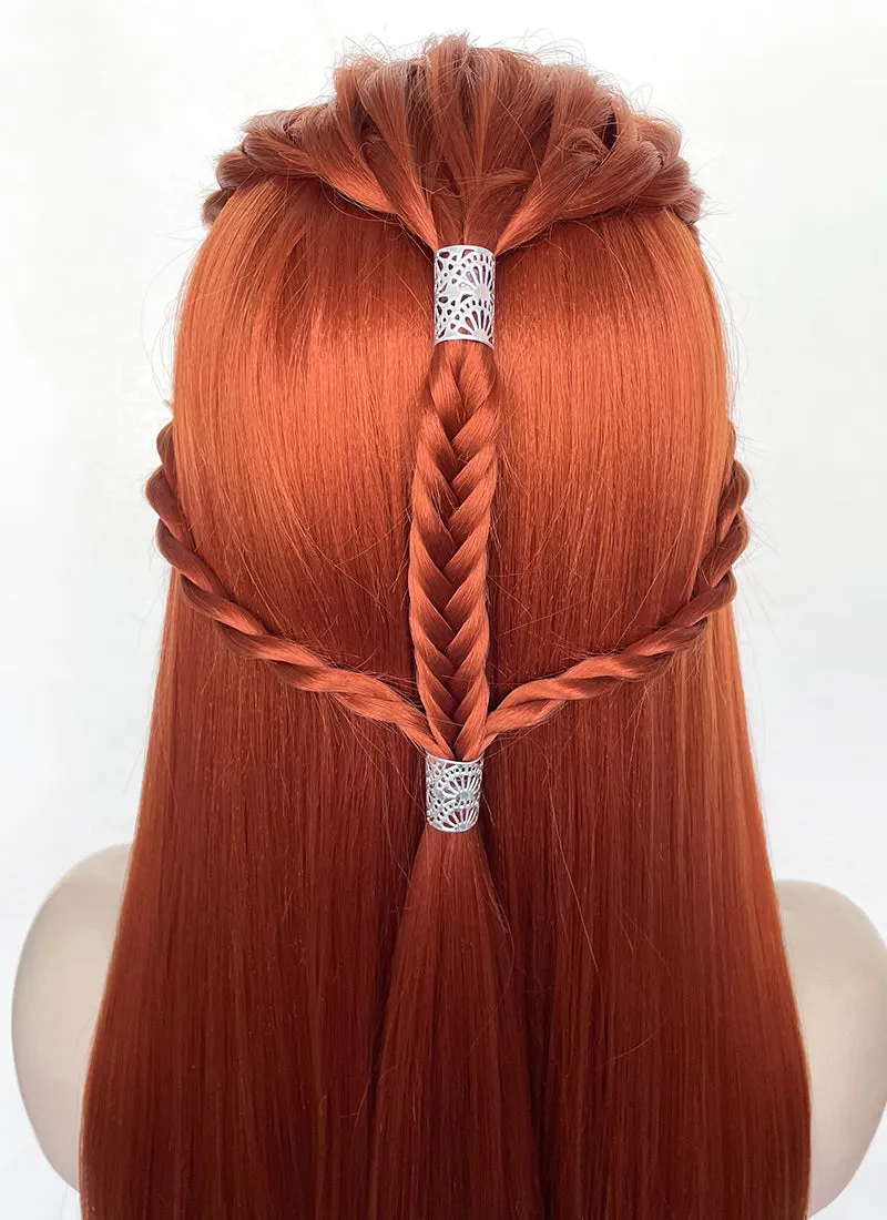 Ginger Braided Yaki Lace Front Synthetic Wig LF2140