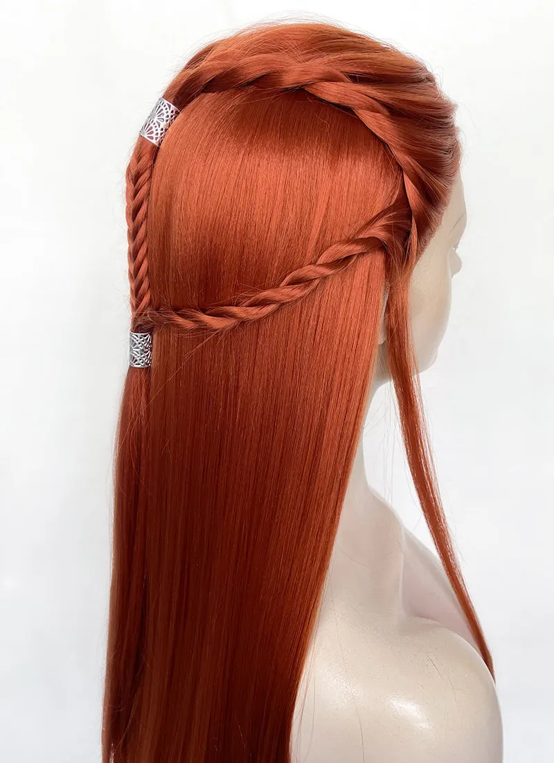 Ginger Braided Yaki Lace Front Synthetic Wig LF2140
