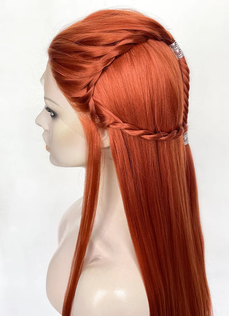 Ginger Braided Yaki Lace Front Synthetic Wig LF2140