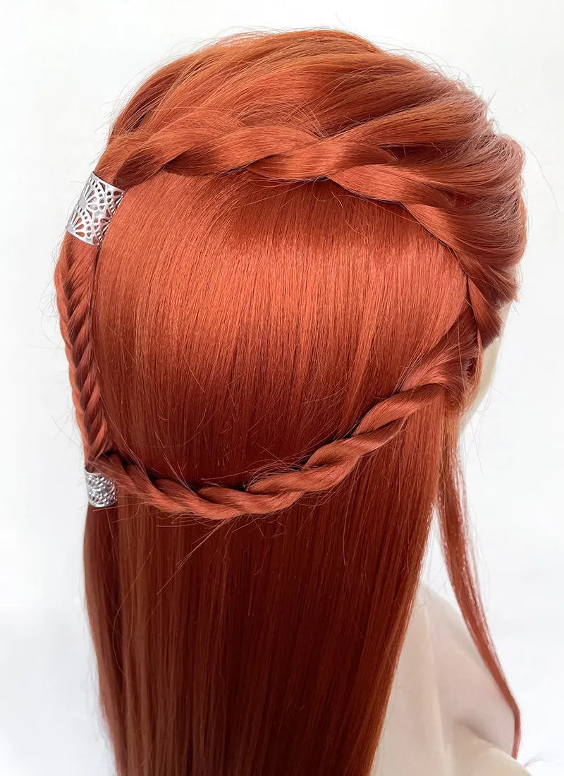 Ginger Braided Yaki Lace Front Synthetic Wig LF2140