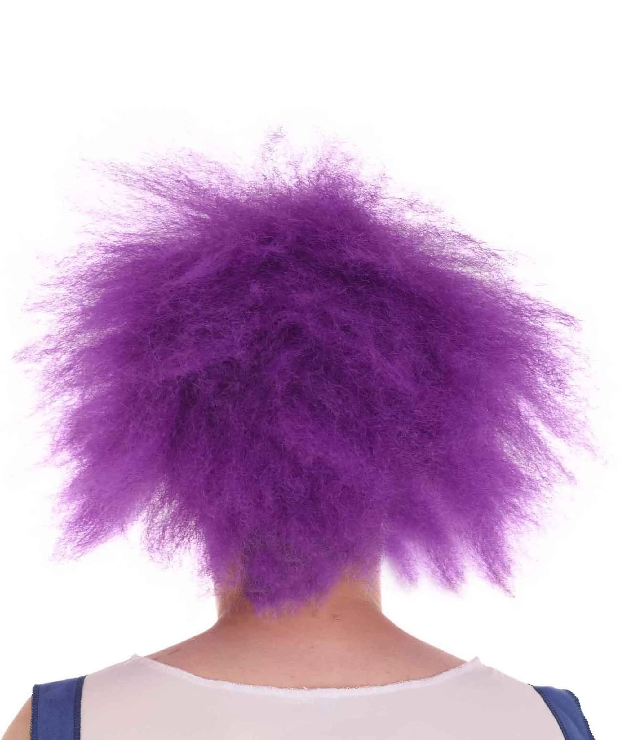 Half Bald Head Men Curly Wig